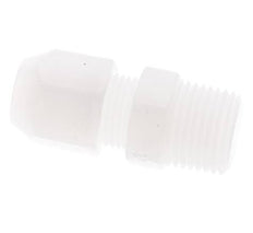 8x10mm & R1/4'' PP Elbow Hose Fitting with Male Threads 10bar/145psi [2 Pieces]