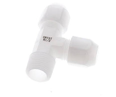 8x10mm PVDF Straight Hose Fitting 10bar/145psi