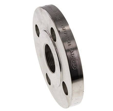 Threaded Flange DN65-PN40 Rp 2-1/2'' Stainless Steel 1.4571 DIN 2567 And EN 1092-1 (Type 13)