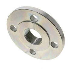 Threaded Flange DN50-PN40 Rp 2'' Zinc-Plated Steel DIN 2567 And EN 1092-1 (Type 13)