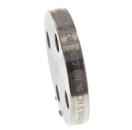 Blind Flange DN10-PN16 Stainless Steel 1.4571 DIN 2527