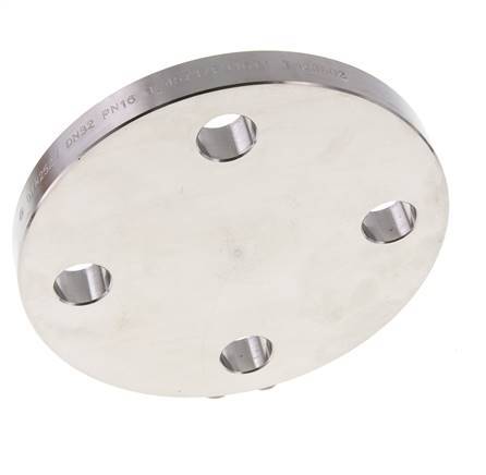 Blind Flange DN200-PN10 Stainless Steel 1.4571 DIN 2527 And EN 1092-1 (Type 05)