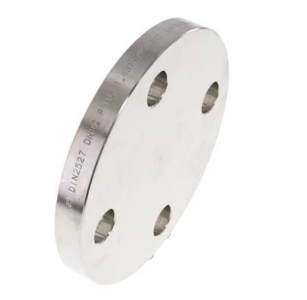 Blind Flange DN150-PN16 Stainless Steel 1.4571 DIN 2527 And EN 1092-1 (Type 05)