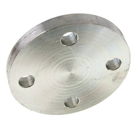 Blind Flange DN80-PN16 Zinc-Plated Steel DIN 2527 And EN 1092-1 (Type 05)