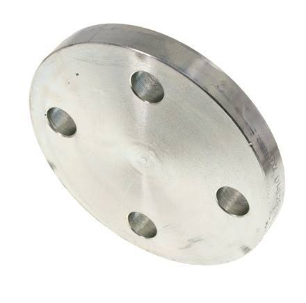 Blind Flange DN80-PN16 Zinc-Plated Steel DIN 2527 And EN 1092-1 (Type 05)