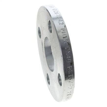 Loose Flange DN125-PN10 Galvanized Steel Solid Material DIN 2642 And EN 1092-1 (Type 02)