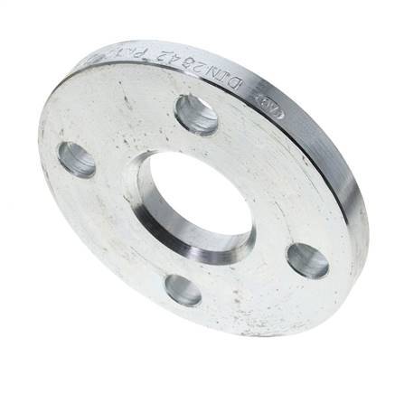 Loose Flange DN125-PN10 Galvanized Steel Solid Material DIN 2642 And EN 1092-1 (Type 02)