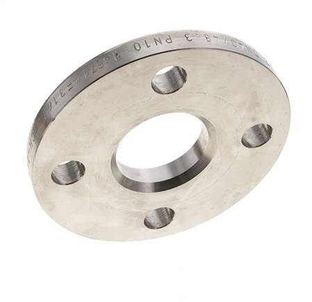 Loose Flange DN125-PN10 Stainless Steel 1.4571 Full Material DIN 2642 And EN 1092-1 (Type 02)