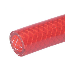 PVC universal liquid hose 13.2x19.8 mm 10 m Red colour food-grade