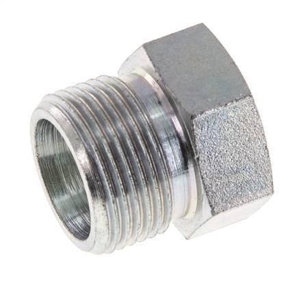 14S Zinc plated Steel Closing Plug for Tubes 630 Bar DIN 2353