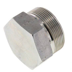 38S Zinc plated Steel Closing Plug for Tubes 315 Bar DIN 2353