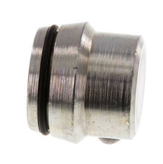 30S Zinc plated Steel Closing Plug for Cutting Ring Fittings 400 Bar DIN 2353