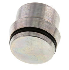 30S Zinc plated Steel Closing Plug for Cutting Ring Fittings 400 Bar DIN 2353