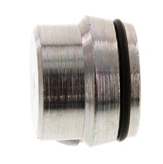 35L Zinc plated Steel Closing Plug for Cutting Ring Fittings 160 Bar DIN 2353