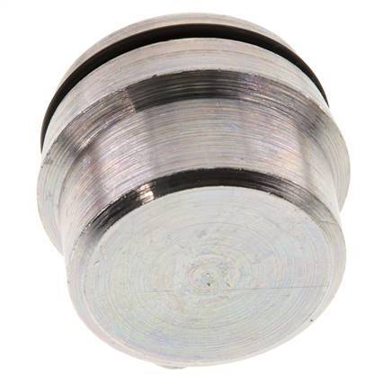 35L Zinc plated Steel Closing Plug for Cutting Ring Fittings 160 Bar DIN 2353