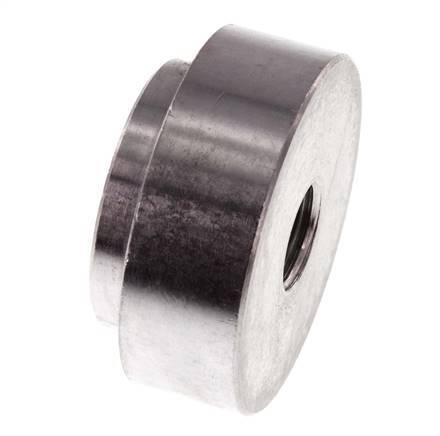 G 1/4'' Female Aluminum Suction Cup Nozzle DN 11.8 Ø 43
