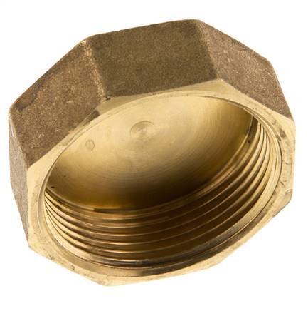 G 1 1/2'' Brass End cap 16 Bar