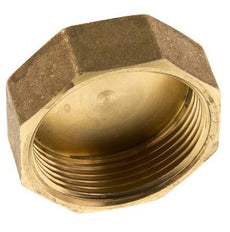 G 1 1/2'' Brass End cap 16 Bar
