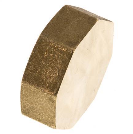G 1 1/2'' Brass End cap 16 Bar