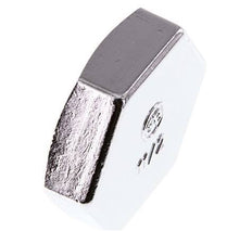 G 1 1/2'' Nickel plated Brass End cap 16 Bar