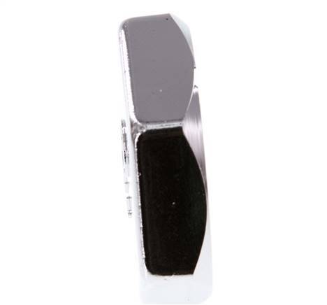 G 1 1/4'' Nickel plated Brass End cap 16 Bar