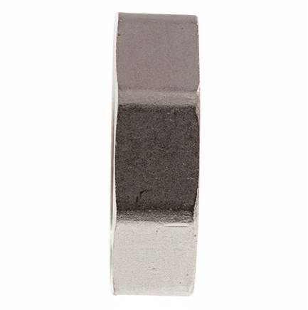 G 2'' Nickel plated Brass End cap 16 Bar
