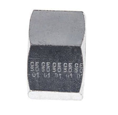 UN 1-7/16''-12 Zinc plated Steel End cap ORFS 400 Bar