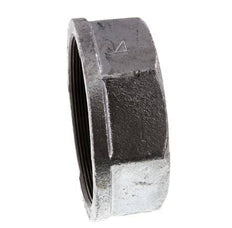 Rp 4'' Zinc plated Cast iron End cap 25 Bar