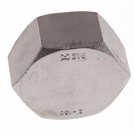 2'' NPT Stainless steel End cap 16 Bar
