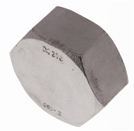 2'' NPT Stainless steel End cap 16 Bar