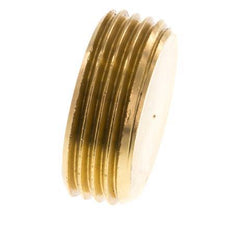1'' Brass Closing plug with Inner Hex without collar 16 Bar