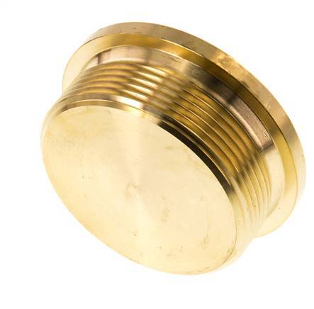 G 2'' Brass Closing plug with Inner Hex 16 Bar