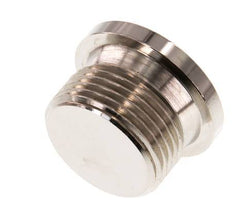 G 3/4'' Nickel plated Brass Closing plug with Inner Hex 16 Bar