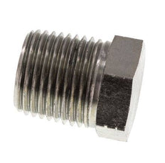 1/2'' NPT Male Zinc plated Steel Closing plug with Outer Hex 210 Bar