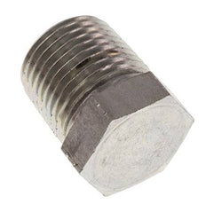 1/2'' NPT Male Zinc plated Steel Closing plug with Outer Hex 210 Bar