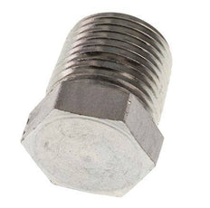 1/2'' NPT Male Zinc plated Steel Closing plug with Outer Hex 210 Bar
