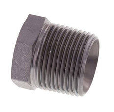 3/4'' NPT Male Zinc plated Steel Closing plug with Outer Hex 170 Bar