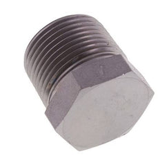 3/4'' NPT Male Zinc plated Steel Closing plug with Outer Hex 170 Bar