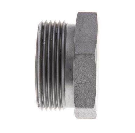 UN 1-11/16''-12 Zinc plated Steel Closing Plug ORFS 250 Bar