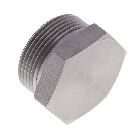 UN 1-11/16''-12 Zinc plated Steel Closing Plug ORFS 250 Bar