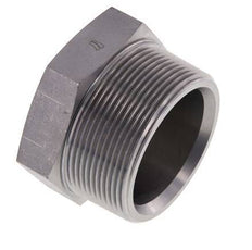 2'' NPT Male Zinc plated Steel Closing plug with Outer Hex 70 Bar
