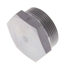 UN 2''-12 Zinc plated Steel Closing Plug ORFS 250 Bar