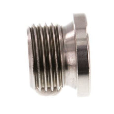 G 1/2'' Stainless steel Closing plug with Inner Hex 40 Bar