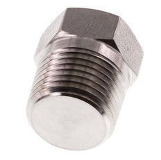 1/2'' NPT Male Stainless steel Closing plug with Outer Hex 210 Bar