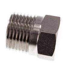 1/2'' NPT Male Stainless steel Closing plug with Outer Hex 210 Bar