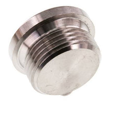 G 1'' Stainless steel Closing plug with Inner Hex 40 Bar