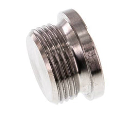 G 1'' Stainless steel Closing plug with Inner Hex 40 Bar