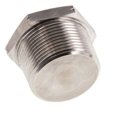 1 1/4'' NPT Male Stainless steel Closing plug with Outer Hex 80 Bar