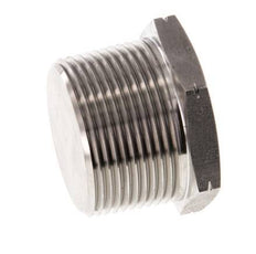 1 1/4'' NPT Male Stainless steel Closing plug with Outer Hex 80 Bar
