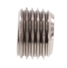 M14x1.5 Stainless steel Closing plug with Inner Hex without collar (conical) 40 Bar